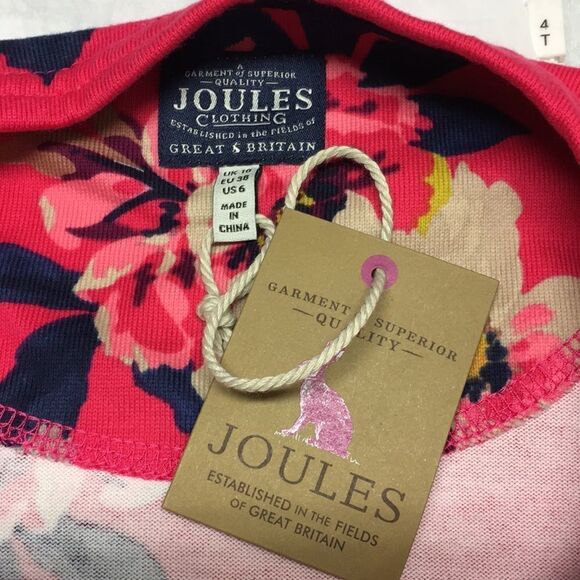 🔥JOULES RaspberryBircham Bloom Harbour JerseyTop New - Picture 6 of 10